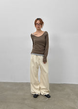 [MADE] Terry Wool-like Fleece Cotton Pants