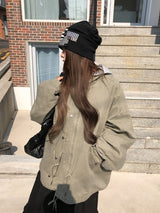 ローラ・ピグメント フィッシュテール ショートフィールドジャケット