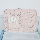 Star pocket notebook pouch_pink