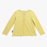 Twister Henley Long Sleeve - Yellow