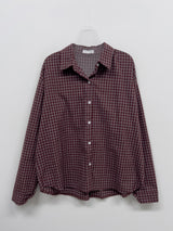 Peach Standard Check Shirt