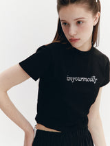 Crystal Hotfix T Black