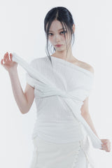 ジェニーボタントップ ivory