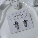 [IZNA Mai Piercing] Cosmic Mineral Piercing - Silver Color