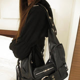 black chic belt bag