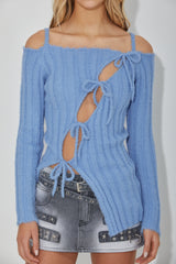 SLOT CARDIGAN