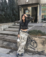 Camo carpenter pants