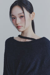 RUBY HOOK OVER KNIT black