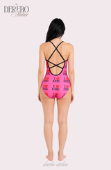 I Love Pink Monokini