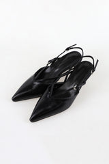 Vカットスリングバックスティレット
