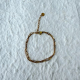Vintage Double Chain Bracelet