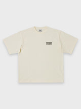 REAL LIFE TEE - CREAM