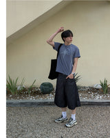 Haven Check Pocket Bermuda Denim Pants