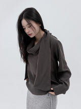  MUFFLER BLEND BLOUSE