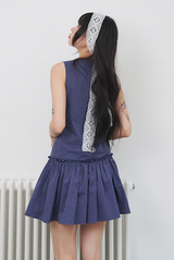 Darlene Mini Dress Navy