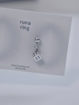 mini dice piercing