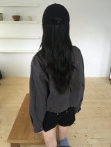 Belted Washed Jacket