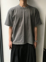 クァイピグメントウォッシュ加工半袖Tシャツ