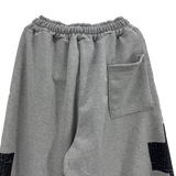 crack cross jogger pants