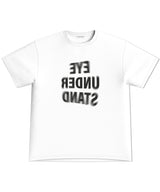 リバースロゴハーフTシャツ (ブラック)