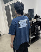 ビリーブユアプロセスTシャツ (Blue)