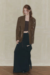 MIDNIGHT BLAZER brown
