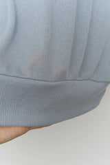 (W) Seal Sheer Hooded Top