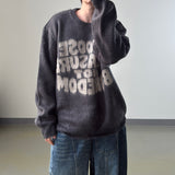 Sure lettering brush knit