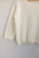 Angora Touch V Neck Knitwear