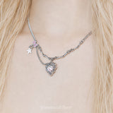 Aurora Heart Necklace