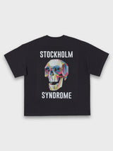 STHLMSNDRM SKULL TEE - CHARCOAL