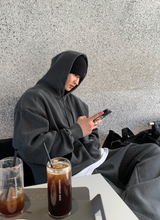 Nade Pigment Double Middle Hoodie (High Quality)