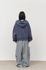 Mid Cargo Wide Sweatpants