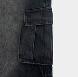 St. Parachute Cargo Wide Denim Pants