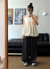  lucky track pants (black)