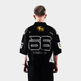 TAGGED - Mini Drop Black GG Knit Jersey