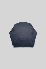 "マスク" 長袖Tシャツ(ブラック)