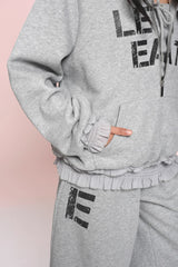eat me plz* Cathy Cat Ear Fur Fleece Hoodie for Autumn-Winter Warmth Jacket