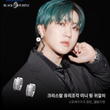 [Wearing Stray Kids] Crystal Glass Piece Mini Ring Earrings