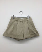 Pintuck roll-up culottes (3color)