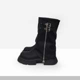 Lyle Buckle Mid Boots