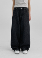 [MADE] Bisco Nonfade Wide Denim Pants