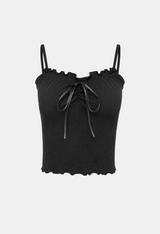 Arielle Lace Ribbon Top Set