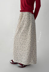 STAR BACK SLIT SKIRT