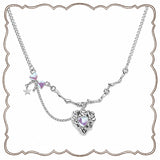 Aurora Heart Necklace