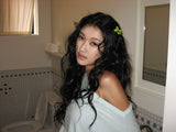 [2 set] Combi mini hair pin (Lime) 