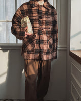 Oted Check Double Coat