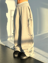 [FAST SHIPPING❤] SIDE PINTUCK PLEATED RIBBON PANTS - 10 COLOR♥