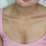 Cube Heart Necklace