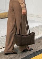 SARA SUEDE CHOCO BROWN